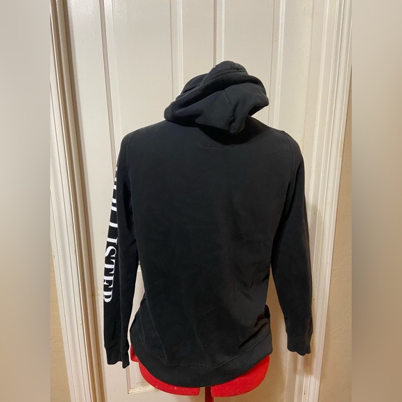 Black with some white details,Hollister Hoodie, Medium. - Picture 3 of 5